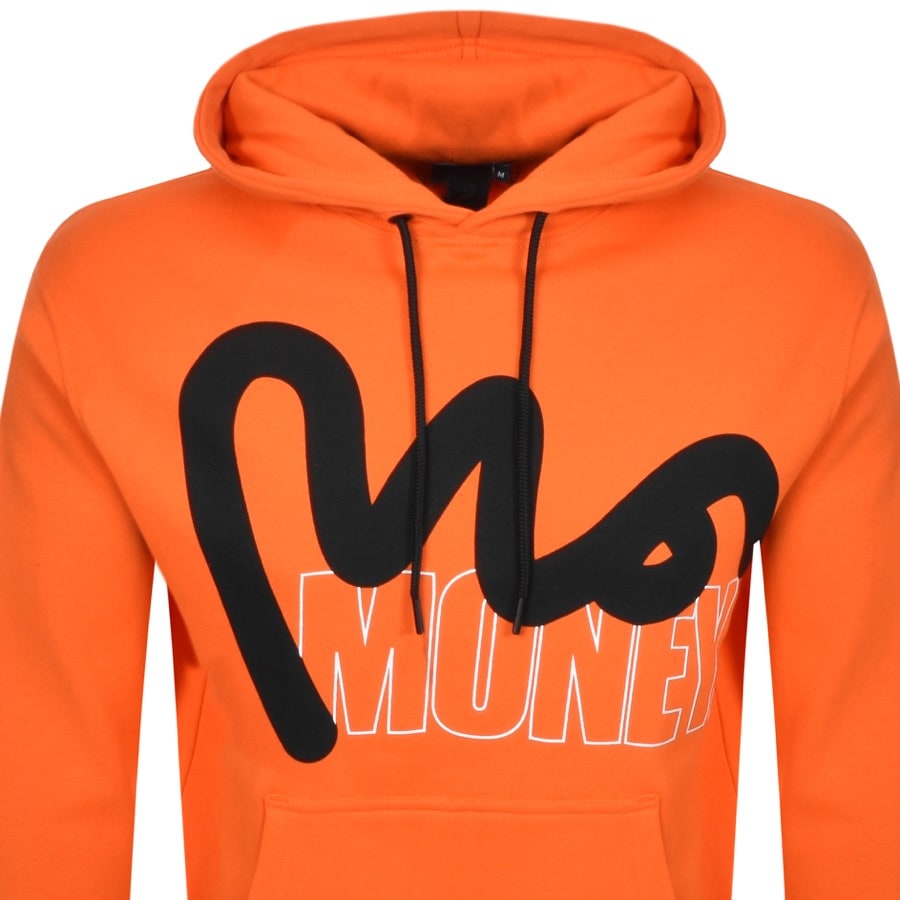 Alternative Image for ProductMoney Stencil Block Logo Hoodie Orange2